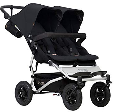mountain buggy - Cochecito doble lado con 4 ruedas
