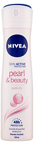 Nivea Pearl & Beauty Spray déodorant pour femme, 150 ml