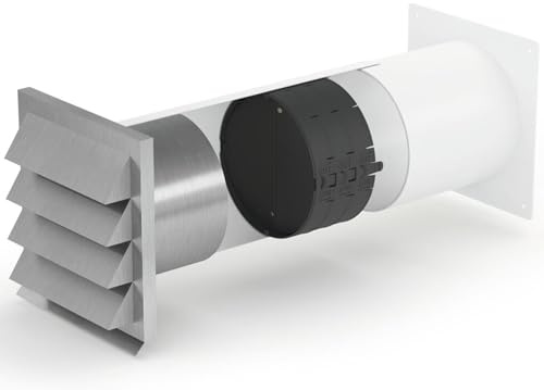 E-Jal 150 Mauerkasten inkl. THERMOBOX Wärmerückhaltesystem/Rundrohranschluss / Compair flow 150 (System Ø 150)