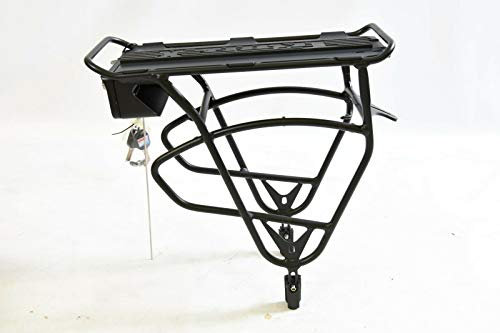 Tranz-X 28” 700C E-BIKE ALLOY BATTERY CARRIER RACK NEW (WITHOUT CONTROL BOX)