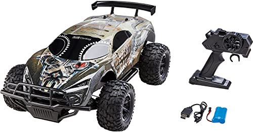 Revell Control RC Car Desert Rat I Maßstab 1:10 I Off-Road-Truck für alle Gelände I Geschwindigkeit 18 km/h I Robuste Karosserie I 2.4 GHz Fernsteuerung I Für Kinder ab 8 Jahren und RC-Enthusiasten