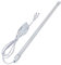 STBTECH Lampe sous meuble cuisine 43cm, Lampe de Placard Réglette LED 6W, lumière blanche 6000K, 500lm, Lampe d'Armoire Barre lumineuse avec fiche et interrupteur 230V [Classe énergétique A+]