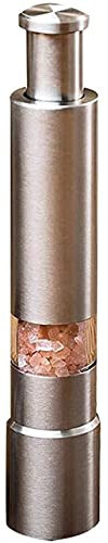TONZN Chili Mill Chili Mill Handmade Handmade Chili Mill, Pepper Mill, Magnesium, Stainless Steel Spice Sauce Kitchen Tool-one R. Salt Mill Salt and Pepper Mills (An R.)