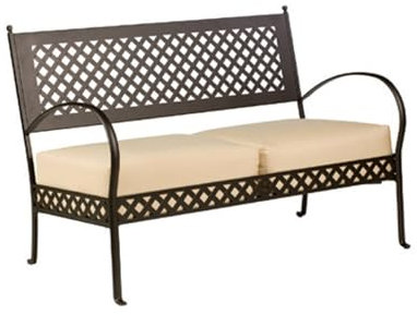 MONDO VIRO Gartensofa aus Metall Springtime Bank Lounge cm 124 x 75 cm 83h