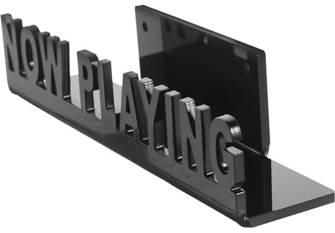 Garneck Plattenständer Bürodekoration Dokumentenregal Wand-CD- Ausstellungsregale Magazinhalterung Display-Rack CD-Aufbewahrungsregal Aufzeichnung Ausstellungsstand Schreibtisch Acryl