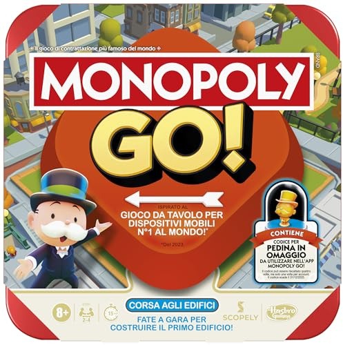 Monopoly Go! Gesellschaftsspiel – Italienische Version