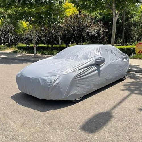PUNICS Vollgarage Autoplane Hagelsichere Autoabdeckung, Sonnenschutz, wasserdicht, für den Außenbereich, Autoabdeckungen, schützende Innen- und Außenabdeckung, universell für Limousine, SUV(XXL)