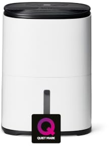 MeacoDry Arete® One 6L Charcoal Dehumidifier & Air Purifier | Compact, Quiet 32dB, Ideal Bedroom Dehumidifier for Small Rooms & Flats, H13 HEPA, Smart, Night & Laundry Modes, 1.8L Tank