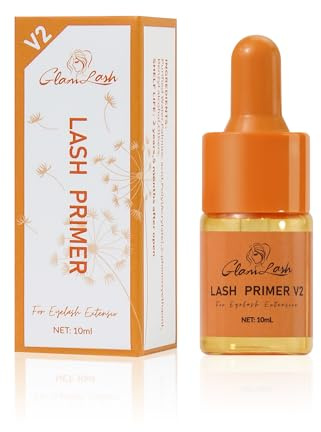 GLAMLASH Primer per Extension Ciglia 10ml | Pre-trattamento per lash artist professionisti