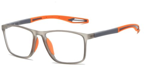 Genérico Gafas Luz Azul Progresivas para Hombre y Mujer, Lentes Multifocales TR90 Antideslizantes, Gafas de Presbicia Ligeras para Fatiga Visual, Ordenador y Trabajar