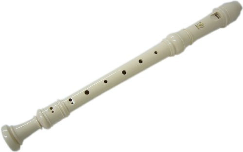 Yamaha B Flacher Kunststoff-Blockflöte YRA-28BIII, klassischer Stil