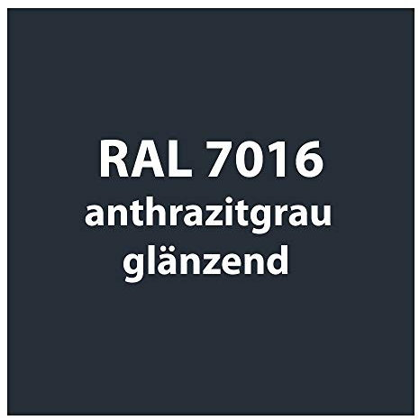 Streichlack Streich Lack Farbe 1K * Premium Qualität * 1 Liter (RAL 7016 anthrazit-grau glänzend)