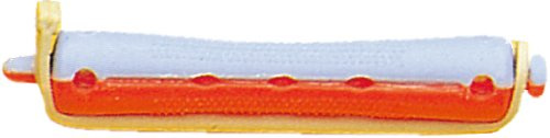 Fripac-Medis Dauerwellwickler LW3K, kurz, Beutel mit 10 Stück, Durchmesser 11 mm, blau/rot