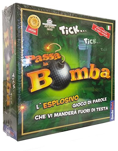 Giochi Uniti - Passa la Bomba, Gioco da Tavolo, 12+ Anni, 2+ Giocatori, Edizione Italiana, GU034/2