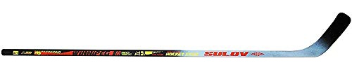 SULOV Winnipeg Adults' Ice Hockey Stick, Left Curve, Black, 145 cm, HOKEJSUL145L