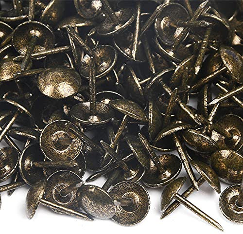 artapisserie.fr 1000 Clous tapissier - Or Vieilli - Ø11mm - Lentille Fer