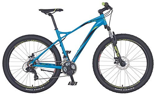 Prophete Mountainbike Graveler, für Damen und Herren, MTB 27,5, 21-Gangschaltung, Rennrad, Fahrrad, Farbe blau