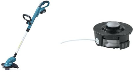 Makita DUR181RF Akku-Rasentrimmer 18V / 3,0 Ah, 1 Akku + Ladegerät + 1-Fadenkopf Tap&Go 1,6mm