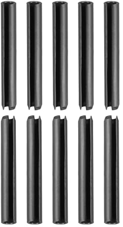DTGN 5mm x 60mm (DxL) Schlitz Feder Stift - 30Pack - Gut für Automobil Reparatur und Maschinen Projekte - Schwarz