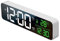 RORPOIR Despertador Digital Reloj De Mesilla Led Alarma Despertador Reloj De Pared