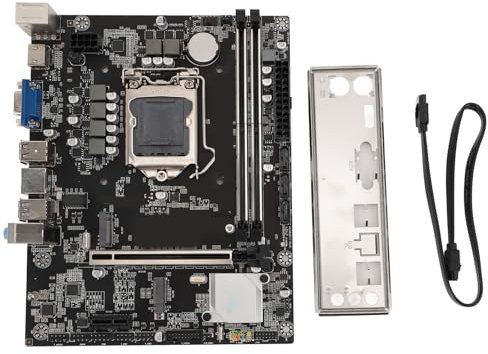 Masyrt H410M K Carte Mère de Bureau pour Processeur LGA1200 Socket GEN 10, Double Mémoire DDR4, Interface Multimédia VGA HD, USB3.0, PCIe 3.0X16