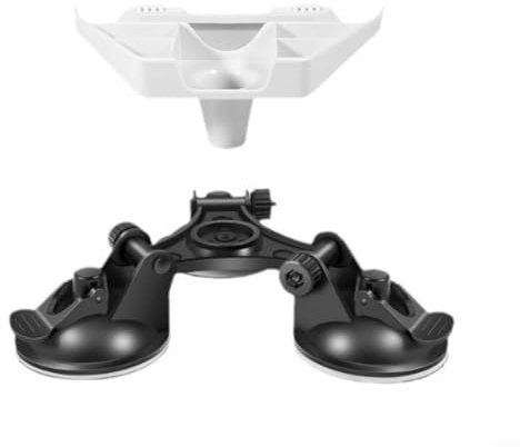 Floweringbeter Support de toit à ventouse avec 12 bases magnétiques pour mini parabole satellite Internet Puissance d'aspiration de 170,6 kg