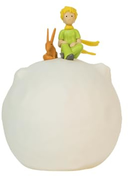 VIPO - Nachtlicht für Kinder und Baby, der kleine Prinz und der Fuchs – Nachttischlampe für Kinder mit Touchscreen – Nachtlicht wiederaufladbar über USB – Dekoration für Babyzimmer, Weiß