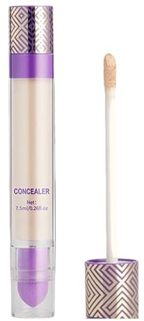 Korrekturstift für dunkle Brillen, Korrekturstift zur Korrektur von Unvollkommenheiten - Concealer Cover Stick - cremiges Finish, Gesichts-Make-up für lange 7,5 ml für die Augen,