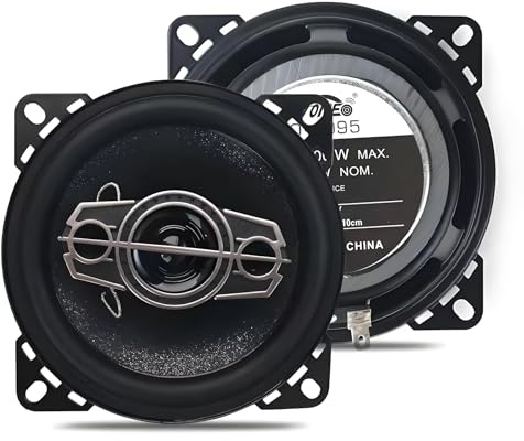 WMQ Car Coaxial speaker -80/240 W, Includes Grilles, Black (1095S)