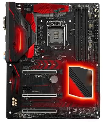 Placa Madre Placa Base Fit For ASRock Fatal1ty Z270 Gaming K6 LGA1151 Compatible con i7-7700 6700K i5-7600T 6600 i3-7320 6100 CPU DDR4 DIMM PCIe 3.0 ATX