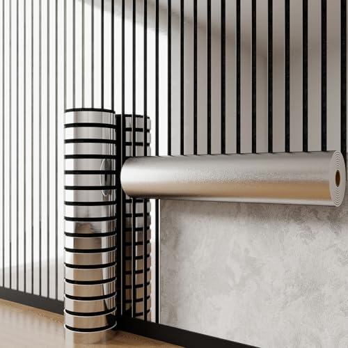 dabin007 Panneaux muraux 3D autocollants- pour Salon 40x300cm Papier Peint PVC Adhesif | Panneaux acoustiques | Rouleau Imperméables et Résistants à I'huile | Film Autocollant Meuble