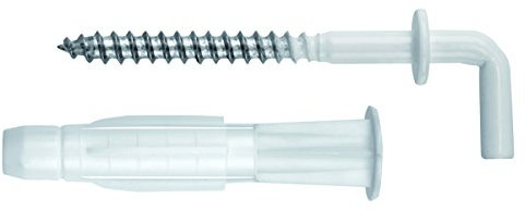 TOX Hakendübel Pirat Will-L m. Allzweckdübel Trika in Runddose, 20 Stück Dübel mit Haken, 01226112