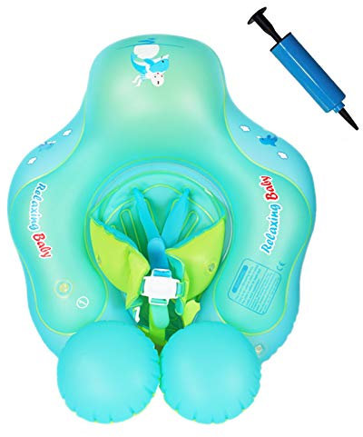 Pekelin Bouée Bébé, Bouée de Natation Bébé Anneaux de Natation Flottante, 3-36 Mois,L