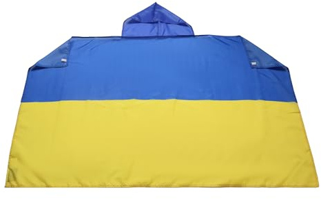 AZ FLAG Umhang Ukraine 150x90 cm Ukrainische Leichtes Polyester