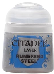 CITADEL Games Workshop Runefang Steel Acrylfarbe, 12 ml, 12 ml