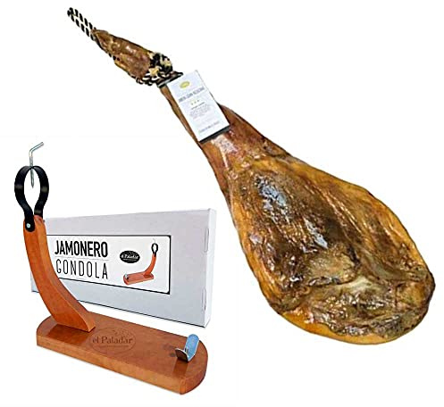 JAMÓN GRAN RESERVA SELECCIÓN PALADAR + JAMONERO ECONÓMICO GÓNDOLA LACADO