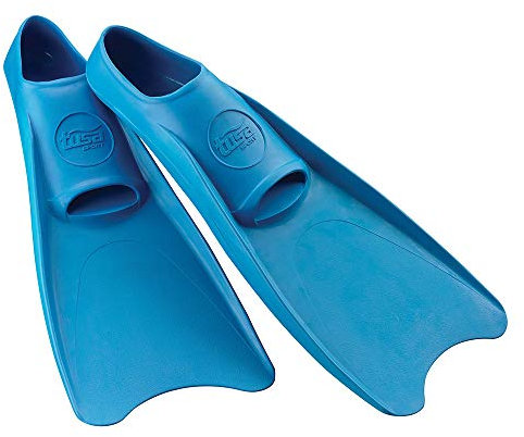 TUSA Sport Full Foot Schnorchelflosse aus Gummi, Größe S (5-7), Blau