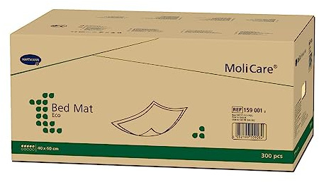 Inkontinenz-Unterlage Hartmann Moli Care Bed Mat Eco 5 Tropfen 40 cm x 60 cm, 300 Stück