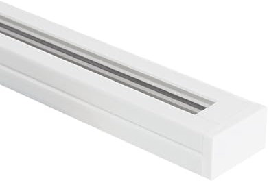 LEDKIA LIGHTING Binario Monofase PC per Faretti LED 1 Metro Nero