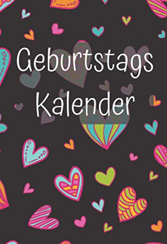 Geburtstagskalender: Geburtstagskalender Buch jahresunabhängig zum Ausfüllen, klein A6