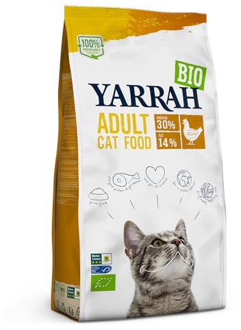 Yarrah Trockenfutter Huhn, 2,4 kg, 100% biologisch und ohne künstliche Zusätze