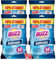 Buzz 200pk Bathroom Anti-Bac Wipes, Antibacterial Toilet Cleaning Sheets, Ultra-Strong Large Multi-Surface Cloths for Floors, Desk, Kitchen, Soap Scum Remover, Household Disinfectant