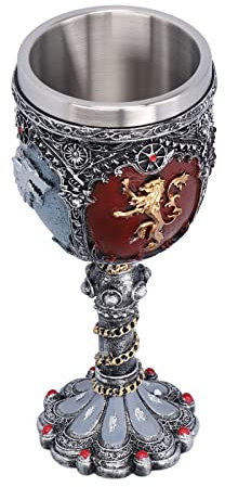 Cáliz de Vino Medieval de 7.1x2.8in Taza para Beber, Vintage 3D Dragon Pattern Copas de vino, Copa de Acero Inoxidable, tazas de cerveza para fiesta, anfitrión, recuerdos decorativos de vacaciones