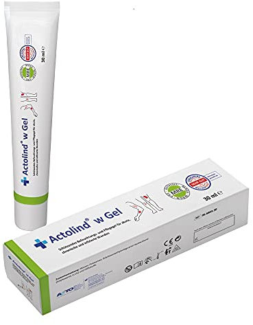 Actolind W Gel 30 ml – antiseptisches Wundgel bei Verbrennungen, Insektenstichen und Schürfwunden. Für Kinder und Erwachsene. Für akute, chronische, infizierte Wunden. CE III, MPG, PHMB. PZN: 15577544