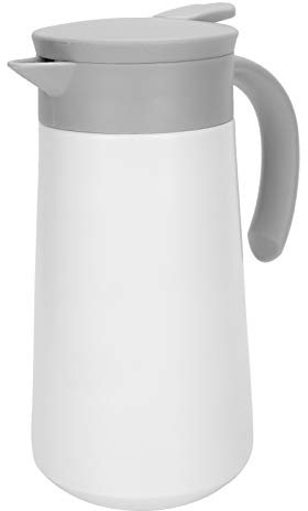 Hapivida 800ML Insulated Vacuum Jug Stainless Steel Hot and Cold Drinks Dispenser Double Walled Coffee Tea Carafe for Juice/Milk/Tea