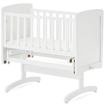 Obaby Gliding Crib - White