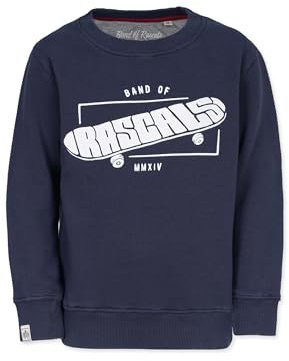 Band of Rascals Kinder Sweatshirt Skateboard aus Bio-Baumwolle, Navy, Gr. 110/116