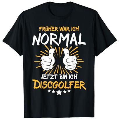 Lustiger Spruch Discgolfer T-Shirt