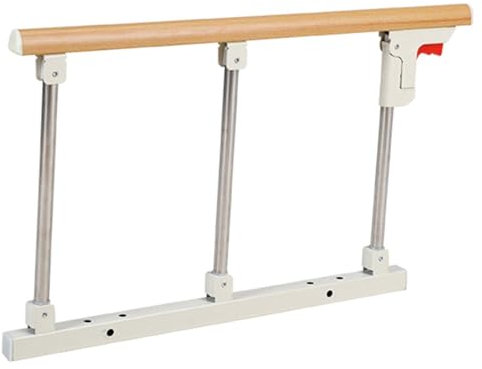 Stabile Bettgitter, Bett-Sicherheitsgitter for Erwachsene, herunterklappbare Bett-Handgitter for ältere Erwachsene, Haltegriff, 70 cm lang, Sicherheitsbett-Seitengitter, Schutz for Krankenhaus/Zuhause
