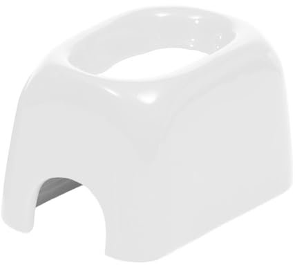 JISADER Reptilienversteck, Hüttenlandschaftsdekoration, Lebensraum, Reptilienbox, Haustierlebensraumdekor für Chamäleons, Bartagamen, Mittelweiß